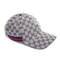 gucci baseball cap blue