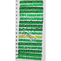 Jual Stiker Sticker Motor Helm Mobil Visor Kata Kata Lucu