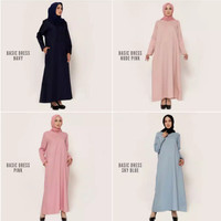 Jual Gamis cewek casual original dress wanita muslimah terbaru elegan