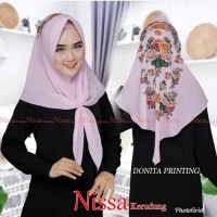 NISSA | Jilbab Instan DONITA PRINTING