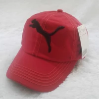 topi baseball puma merah