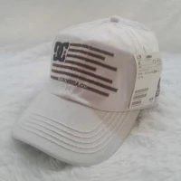 topi baseball DC putih