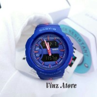 Jam Tangan Wanita Branded Casio Baby-G BGA240 Blue Pink Original Bm