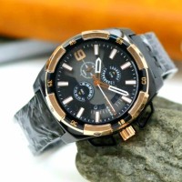 Jam Tangan Diesel Fashion Pria chronograph tali rantai Besi