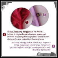Jilbab Instan NAJWA M / Hijab Kaos Bergo NAJWA Polos Size M