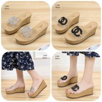 ANELA LYNE SLOP Rubber Sandal Sepatu Wanita Fashion Korea 568 X