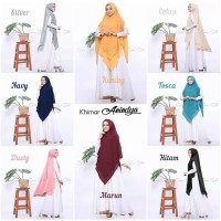 Khimar Syar'i Anindya Hijab Jilbab Kerudung Hijab Instan Jilbab Instan