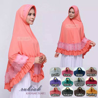 Khimar Rubiah Syar'i Hijab Instan Jilbab Instant Kerudung