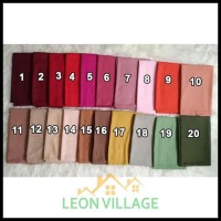 Kerudung Pashmina SAUDIA UMAMA Hijab Jilbab Polos