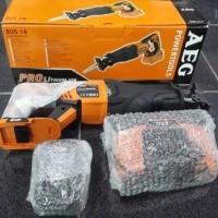 Mesin Gergaji Reciprocating Saw Cordless 18V AEG BUS 18 X 3.0 AH