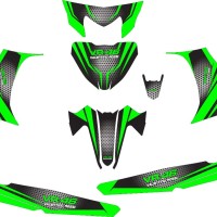 Jual Sticker Striping Motor Stiker Vega Zr Vxxentino Rossi Grad
