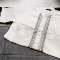 Baju Koko Katun Bordir Ressy