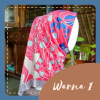 JILBAB SEGIEMPAT MAXMARA MOTIF NARAYA BY ADEEVA SCARF (KODE NRY1)