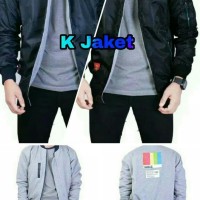 JAKET / JAKET BOMBER PRIA Bolak Balik bkn dc parasut adidas nike vans