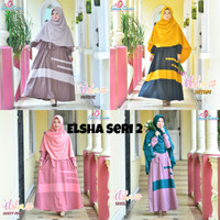 Gamis Elsha set Gerai Cinta