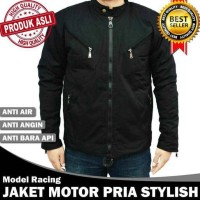 NEW SALE JAKET MOTOR PRIA STYLISH ANTI AIR/ANGIN/BARA API MODEL RACING
