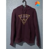 GUESS HOODIE MAROON