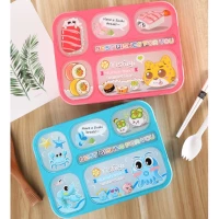 589 Lunch box cute 4 warna