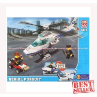 Emco 8823 Aerial Pursuit Helicopter Brix Brik Helikopter Lego