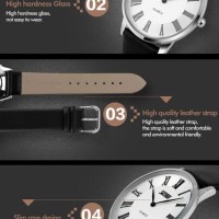 Jam Tangan Wanita SKMEI 9092 Original Water Resist 30M - Brown White