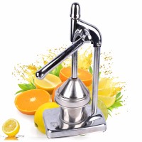 New Manual Press Orange Citrus Juicer Juice Extractor Stainless