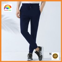 FELIX Celana Panjang Joger Polos Pria Model Korea Okechuku - Hitam