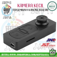 PROMO SALE Kamera Kecil Tersembunyi Kancing Baju HD Hidden Button Shir