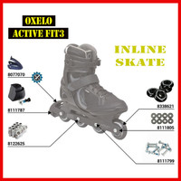 Jual Roller Skate Inline Blade Oxelo  Sepatu  Roda  Dewasa 