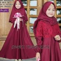 yang paling murah GAMIS ANAK PEREMPUAN / TIARA KIDS SYARI AQ001 / BAJU