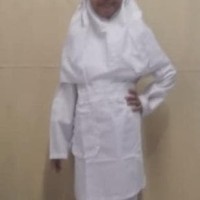yang paling murah Baju Muslim Setelan Anak Perempuan Warna Putih 4, 5,