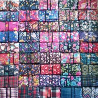 Tikar lipat karpet piknik tamasya keluarga microsatin 150x200