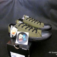 Sepatu Converse All Star Chuck Taylor II OX Green Army Black
