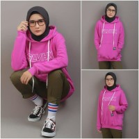 Jaket Sweater Hoodie Pria Wanita Keren Terbaru / Distro Bandung / Pink