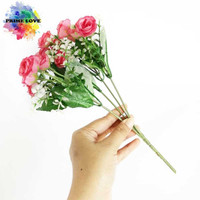 Jual Bunga  Mawar  Putik Kecil Buket  Bunga  Artificial Bunga  