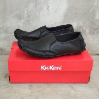 SEPATU KICKERS SNEAKERS PRIA KULIT ASLI CASUAL SANTAI GAUL TRENDY A