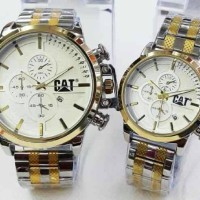 JAM TANGAN CAT DATE PRIA/WANITA CWO/CWE (HARGA COUPLE) MURAH