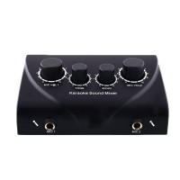 Terlaris NKR N-3 Karaoke Echo Mixer Sound Audio Mixer Console PC TV