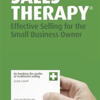 Sales Therapy. Effective Selling for the Small Business Owner