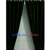 Gorden Blackout Hitam Polos