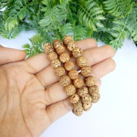 Gelang Biji Rotan Coklat BJR002002
