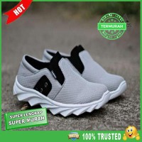 Sepatu Slip On Santai Pria ADIDAS YZY Slop - Hitam 43 TERBARU