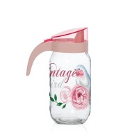 Botol minum Kaca Mini Dispenser “Herevin” Ukuran 1 liter