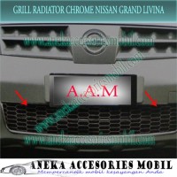 Grill Bumper Radiator Chrome Nissan Grand Livina