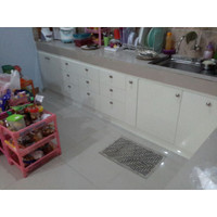 Jual kitchen set kabinet atas  murah  sejabodetabek lemari  