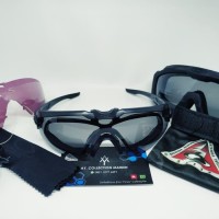 Kacamata Safety Premium Oakley Alpha Army Air Soft gun AUZA SHOP
