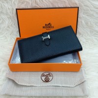 Dompet HERMES CLASSIC LEATHER SUPER PREMIUM GOOD QUALITY MIRIP ORI
