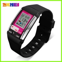 Jam Tangan Gelang Pria Wanita Digital SKMEI 1276 Original - Ungu
