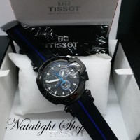 Jam Tangan Wanita Sporty Tissot Black Blue Premium AAA Diskon