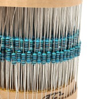 9360pcs 1/% 1//4W Metal Film Resistor Kit 156 Value 1R-10M Ohm C