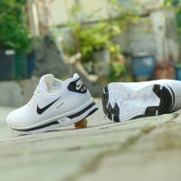 Sepatu Nike Airmax Zoom GRADE ORI Full White Putih Sport Casual Pria